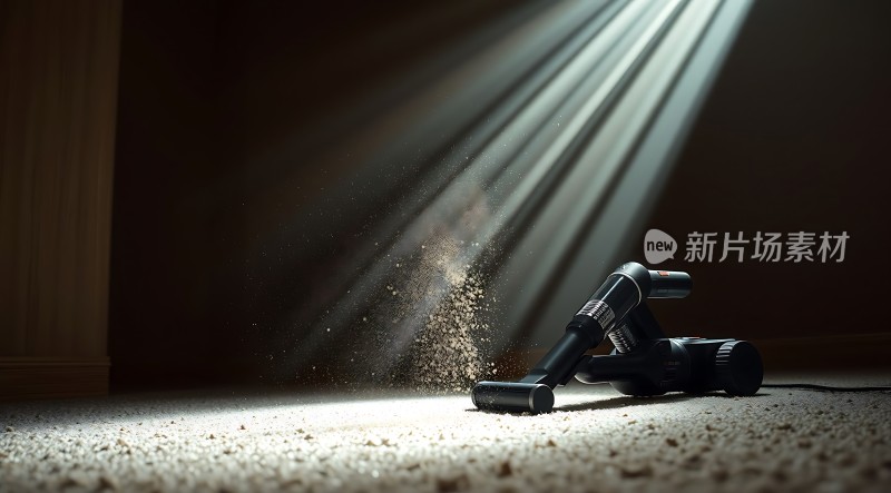 新片场素材 吸尘器清洁地毯