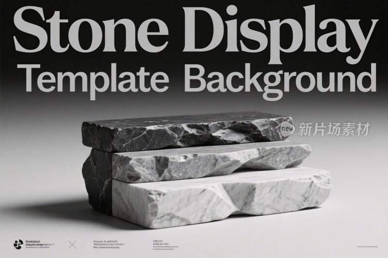 石材展示背景模板