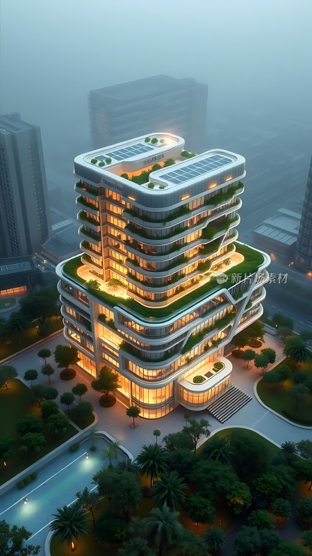 绿色生态科技大楼