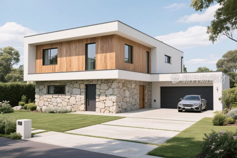 现代住宅建筑设计图