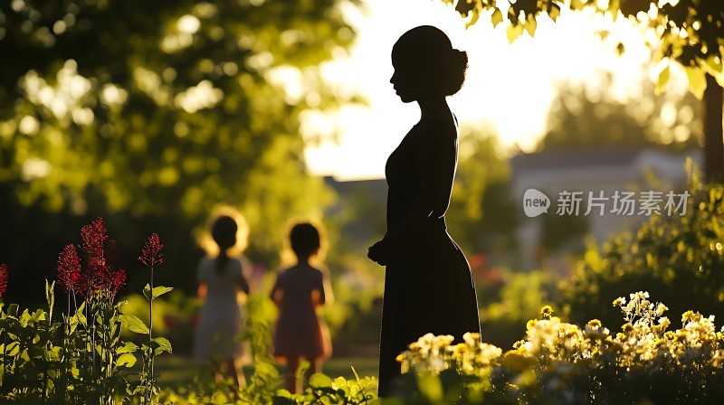 母女三人共度美好时光