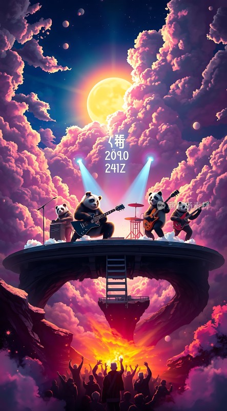 熊猫乐队天际音乐会