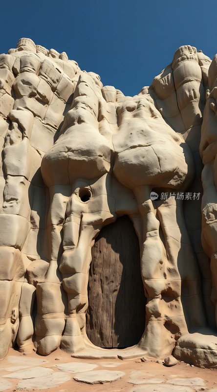 奇石林立门洞幽深