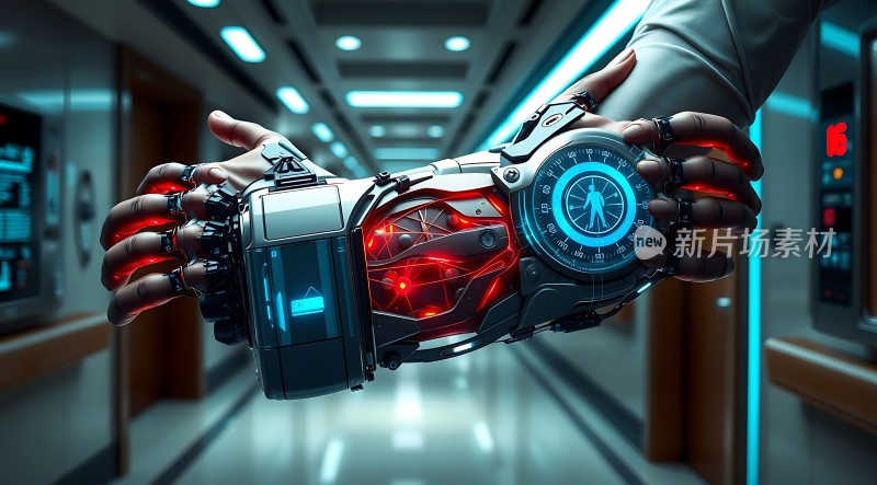 机械手臂科技感十足