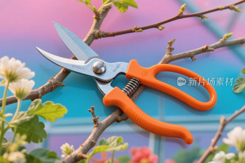 园艺修枝工具展示