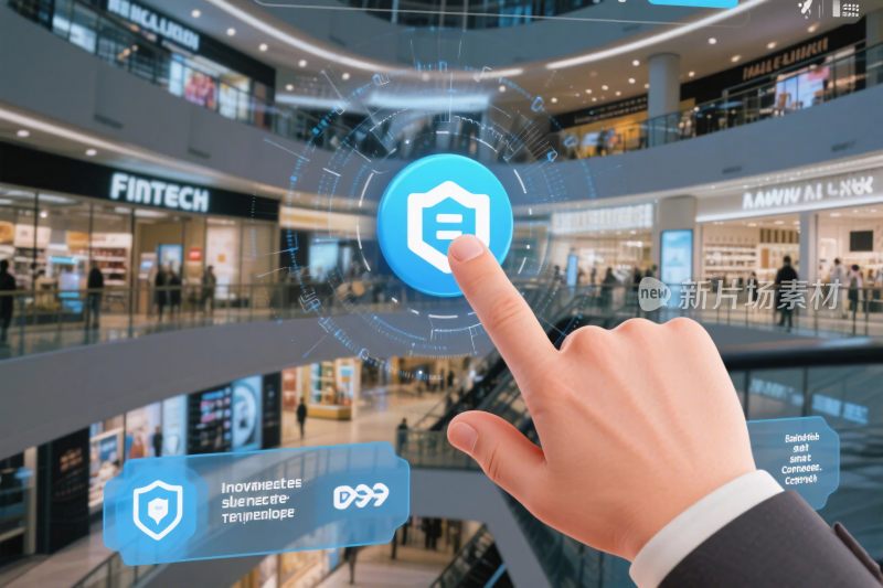 智能商场交互界面