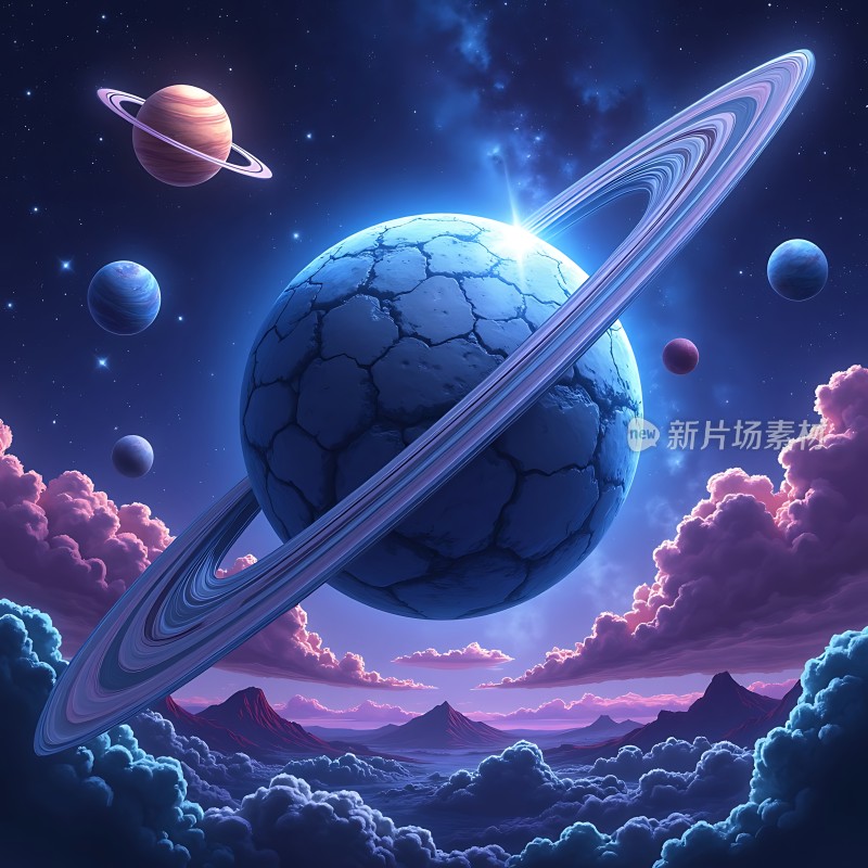 宇宙奇观星环幻境