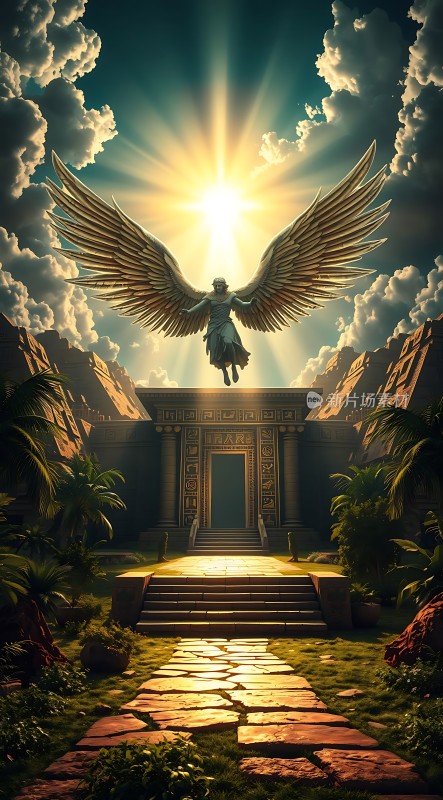 天使降临神殿之路