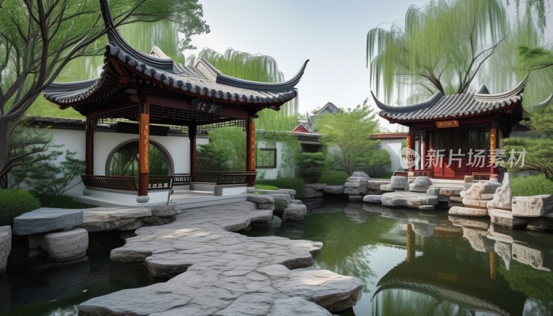 潍坊归真园景致