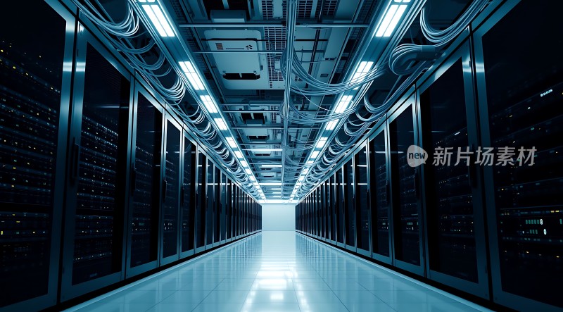 数据中心内部科技与数据的交汇之地