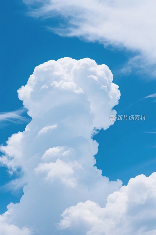 蓝天白云风景图