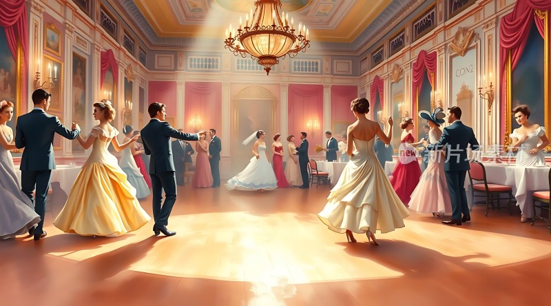舞会上的优雅时光