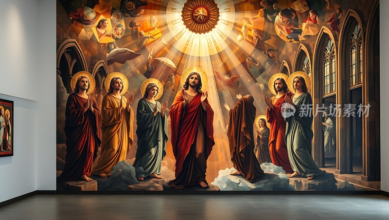 基督与天使之光