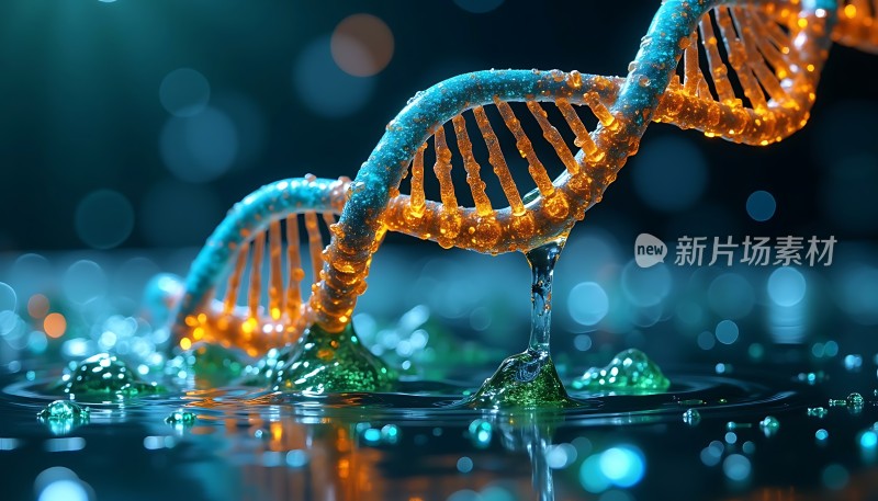 DNA螺旋结构之美