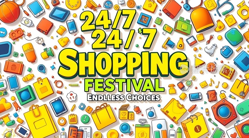 24/7购物狂欢节 无尽选择