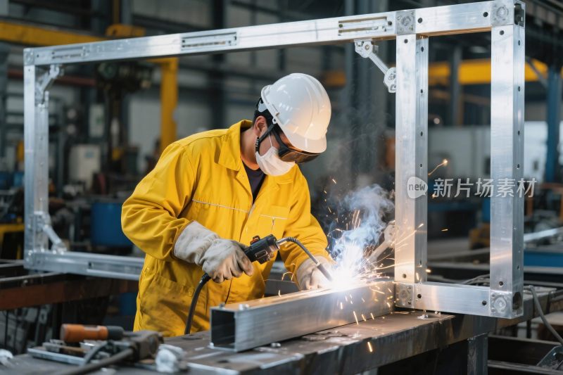 工业焊接作业场景