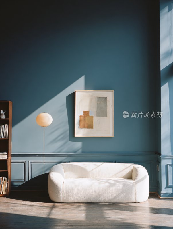 简约风格室内沙发场景