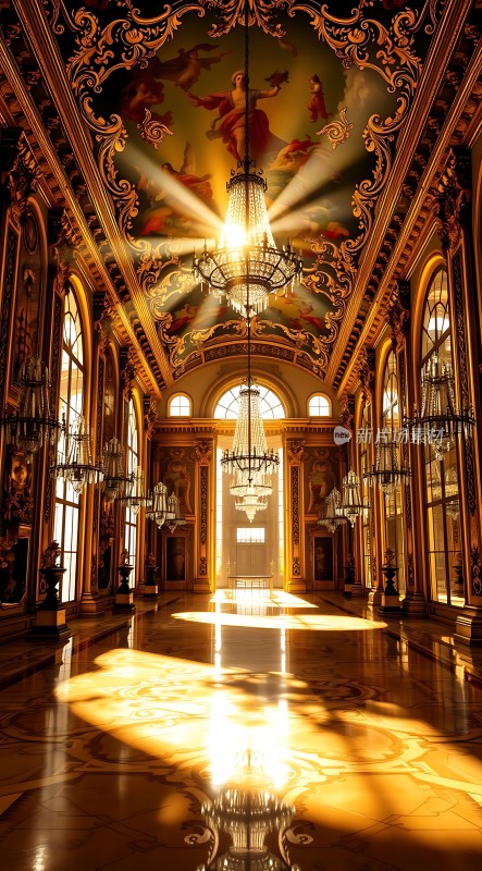 金色大厅光影交错的艺术殿堂