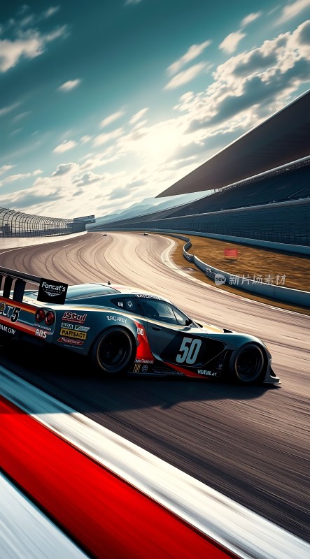 赛道飞驰赛车竞速