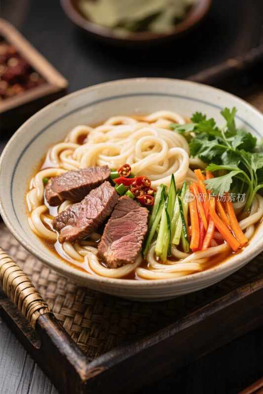 美食面食摄影图