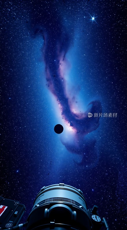 宇宙探索望远镜观测神秘星云