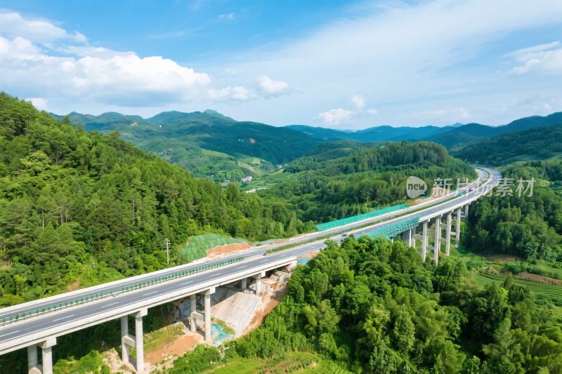 高速公路桥梁风景