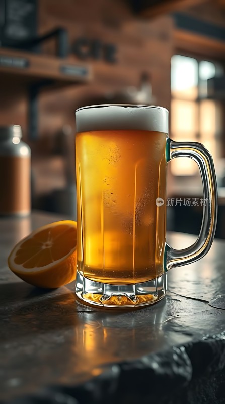 阳光下的啤酒时光