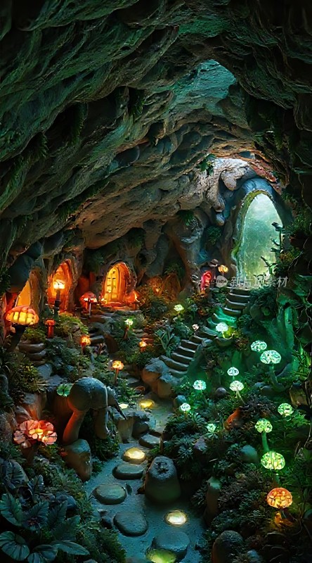 神秘洞穴秘境探险之旅