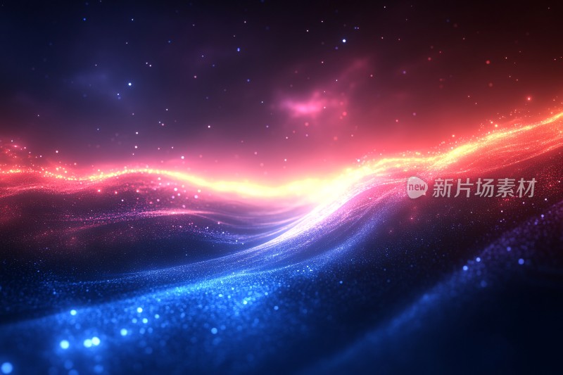 梦幻绚丽的宇宙星空背景