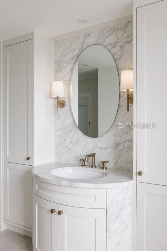 浴室洗手台场景