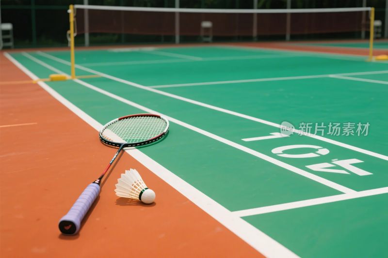 羽毛球场地与装备