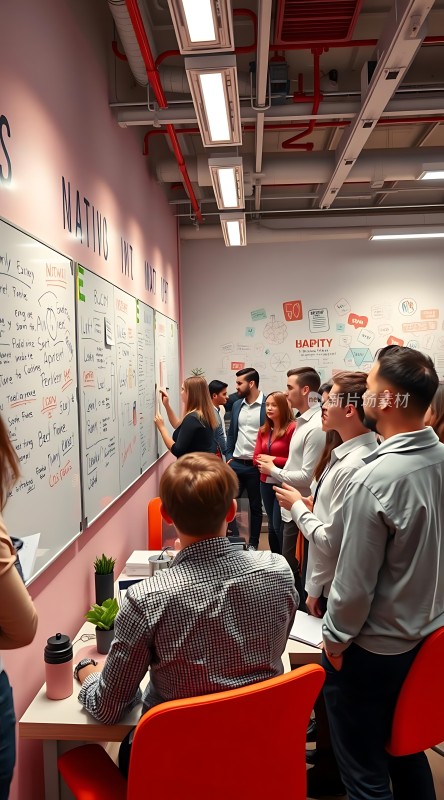 团队协作头脑风暴会议