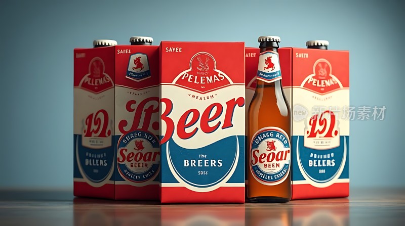 经典啤酒包装设计展示