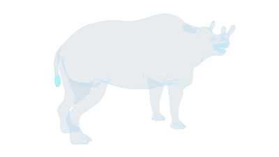 恐龙 Brontotherium 大雷兽