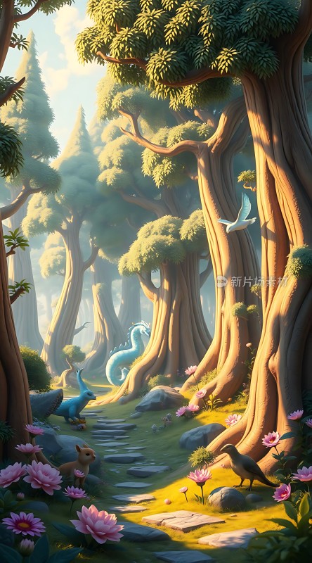 奇幻森林秘境之旅