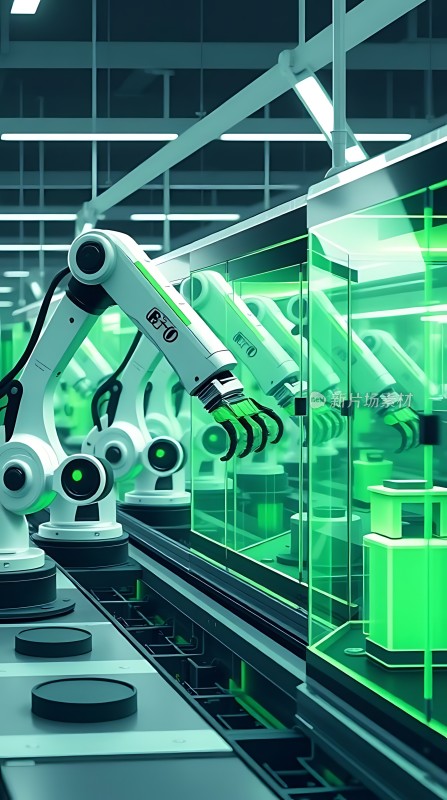未来工厂智能机器人生产线