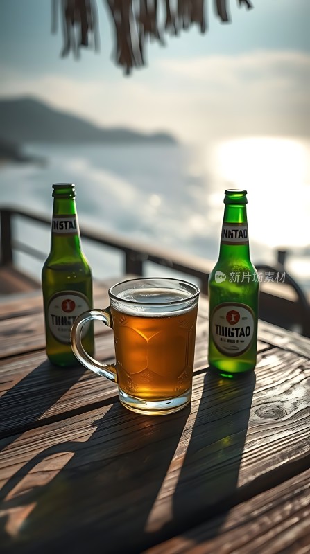 阳光下的啤酒时光