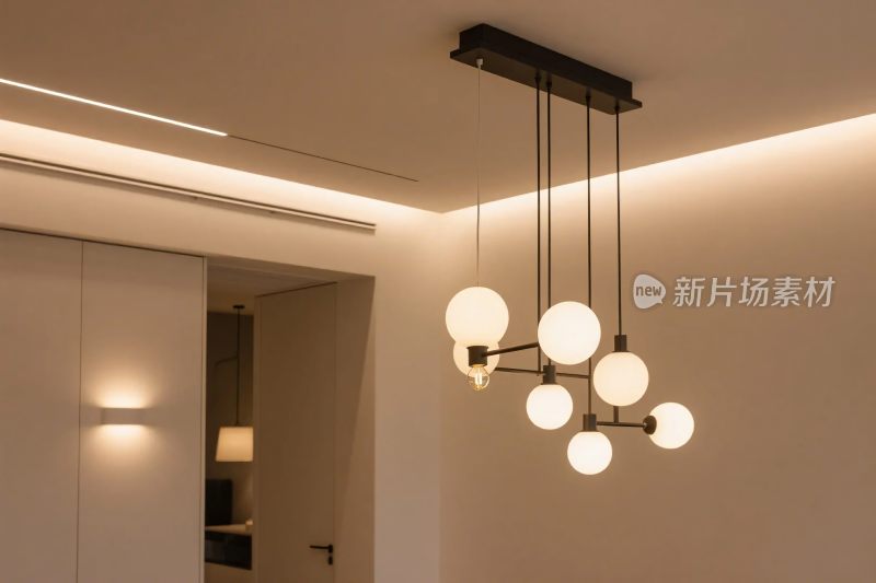 室内球形吊灯设计