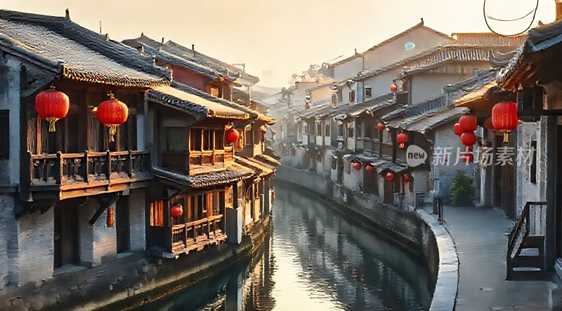 古色古香水乡风情