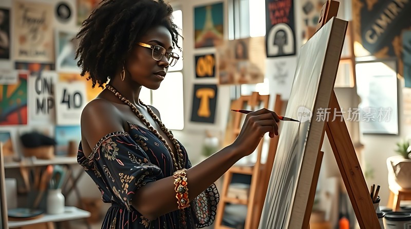 艺术创作灵感迸发