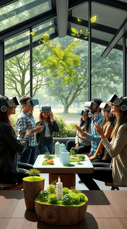 虚拟现实体验互动会议