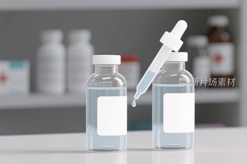 医疗实验室药瓶注射器
