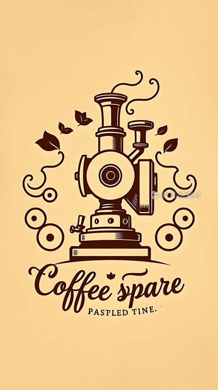 咖啡备件 旧时光蒸汽机