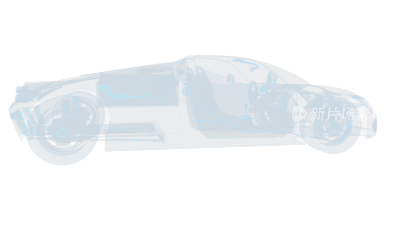 汽车福特轿车老爷车Ford GT 90