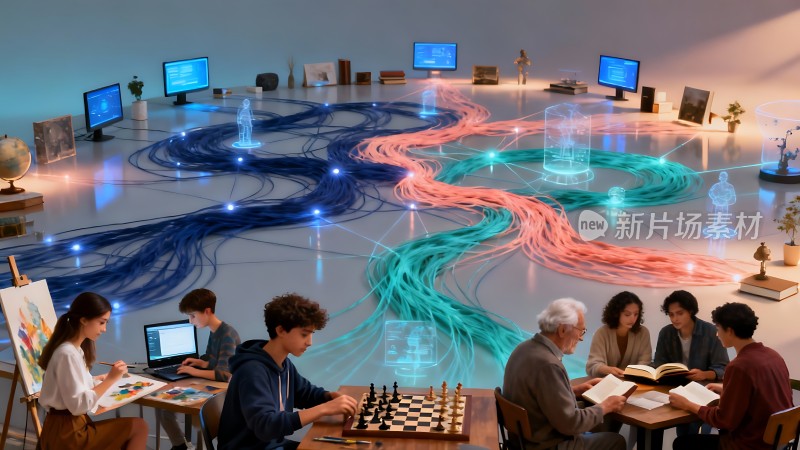 智慧学习空间科技与艺术的融合