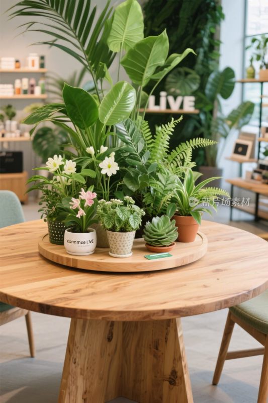 室内绿植装饰场景