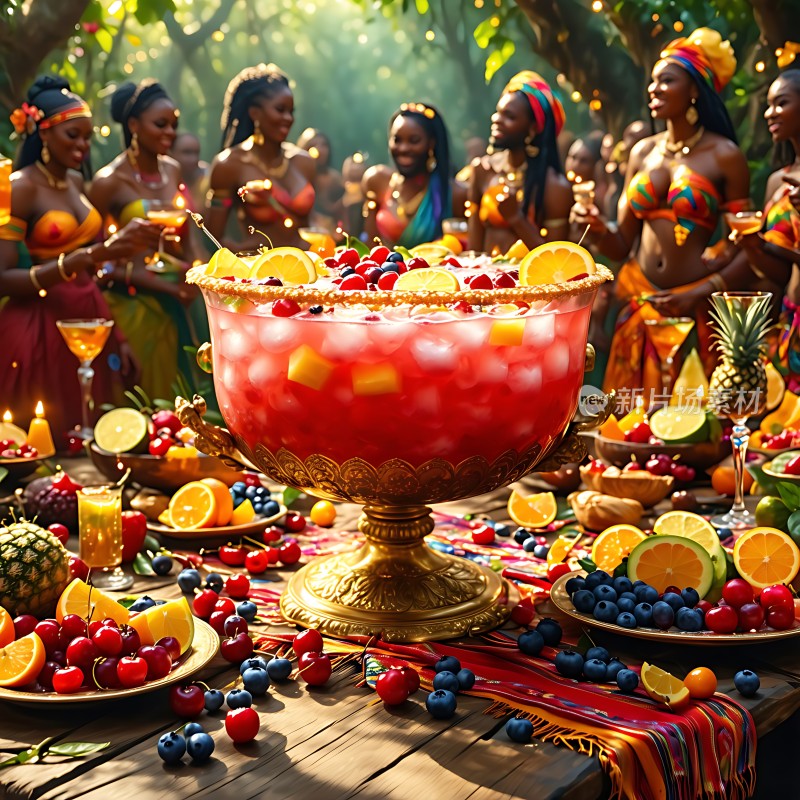 热带水果派对盛宴