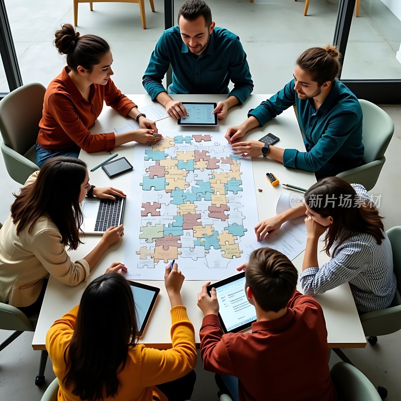 团队协作共创未来