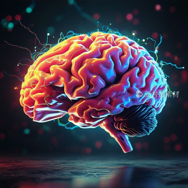 脑神经科幻图