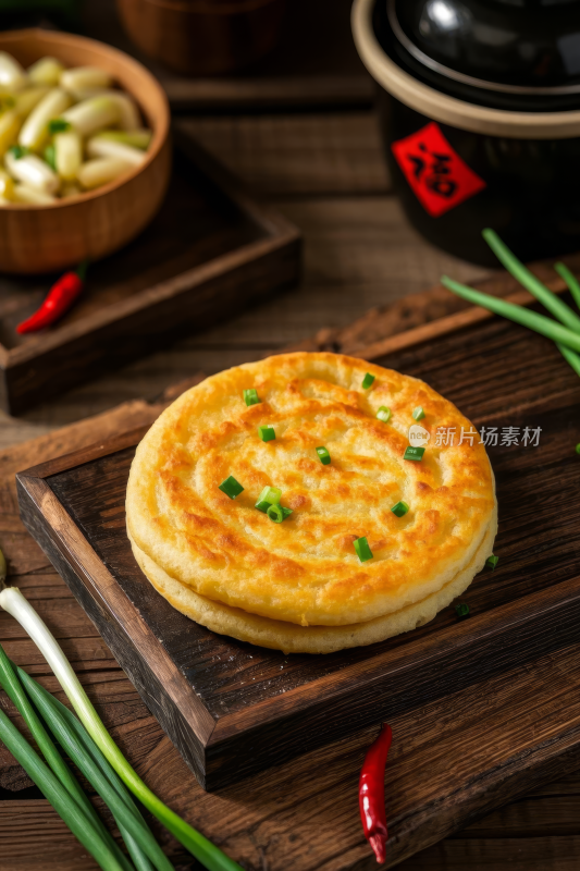 油饼中国传统经典美食中式家常美味食物